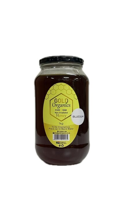 Gold Organics Blue Gum Honey 1KG