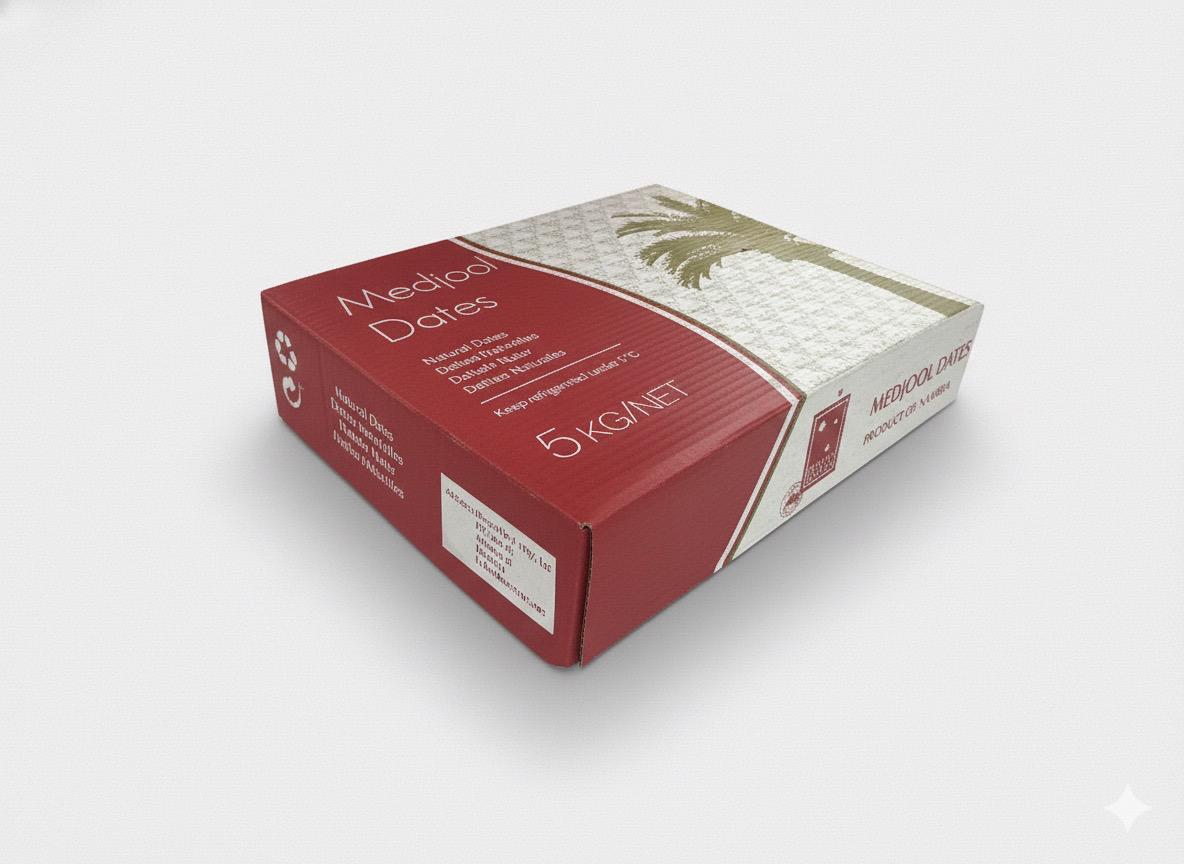 MEDJOLL 5 RED Medjool Premium 5KG Medium - Image 1