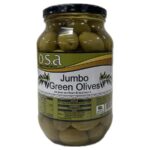 O.S.A Olives Jumbo Green Glaas 1KG