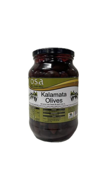 O.S.A Olives  Kalamata Glaas 1KG